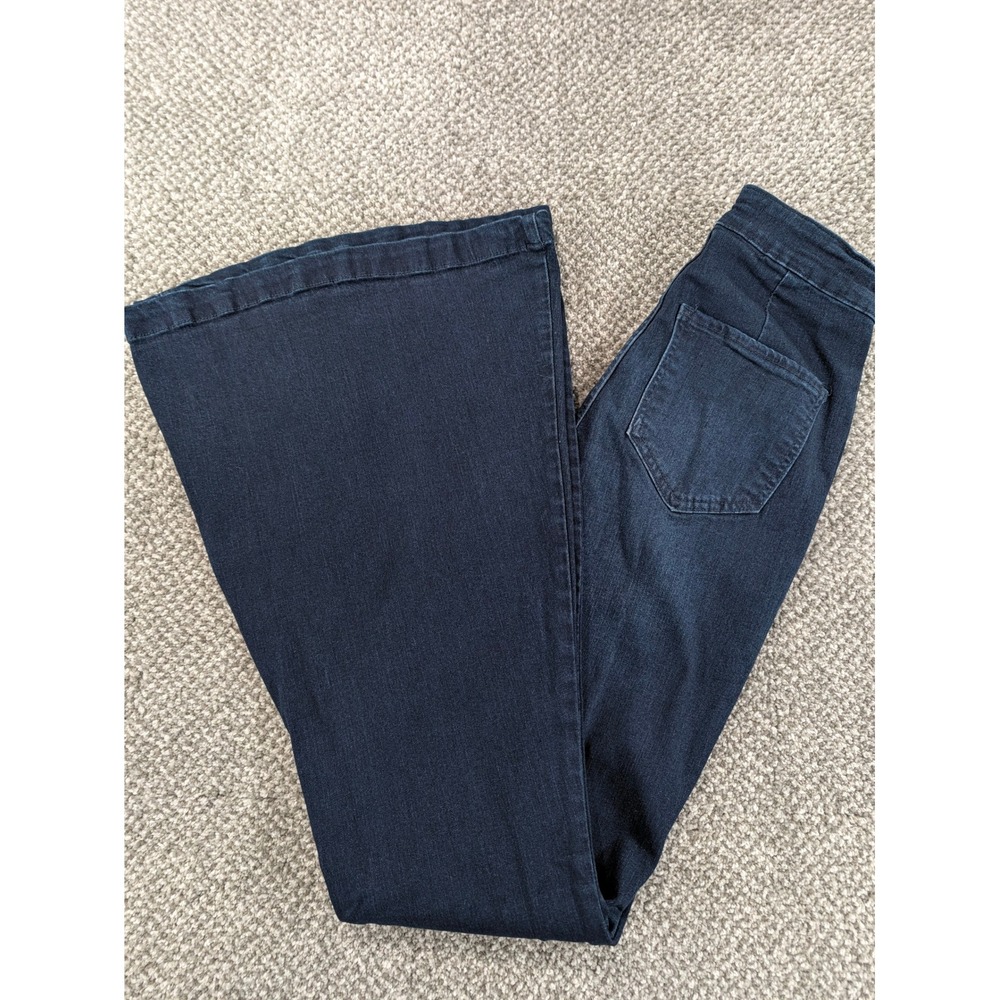 KanCan High Rise Flare Jeans Dark Wash Bell Bottom KC6247ND Womens 7/27